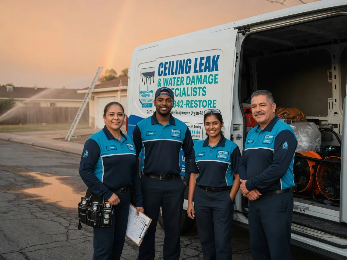 Ceiling Leak Cleanup company in Rothbury, MI