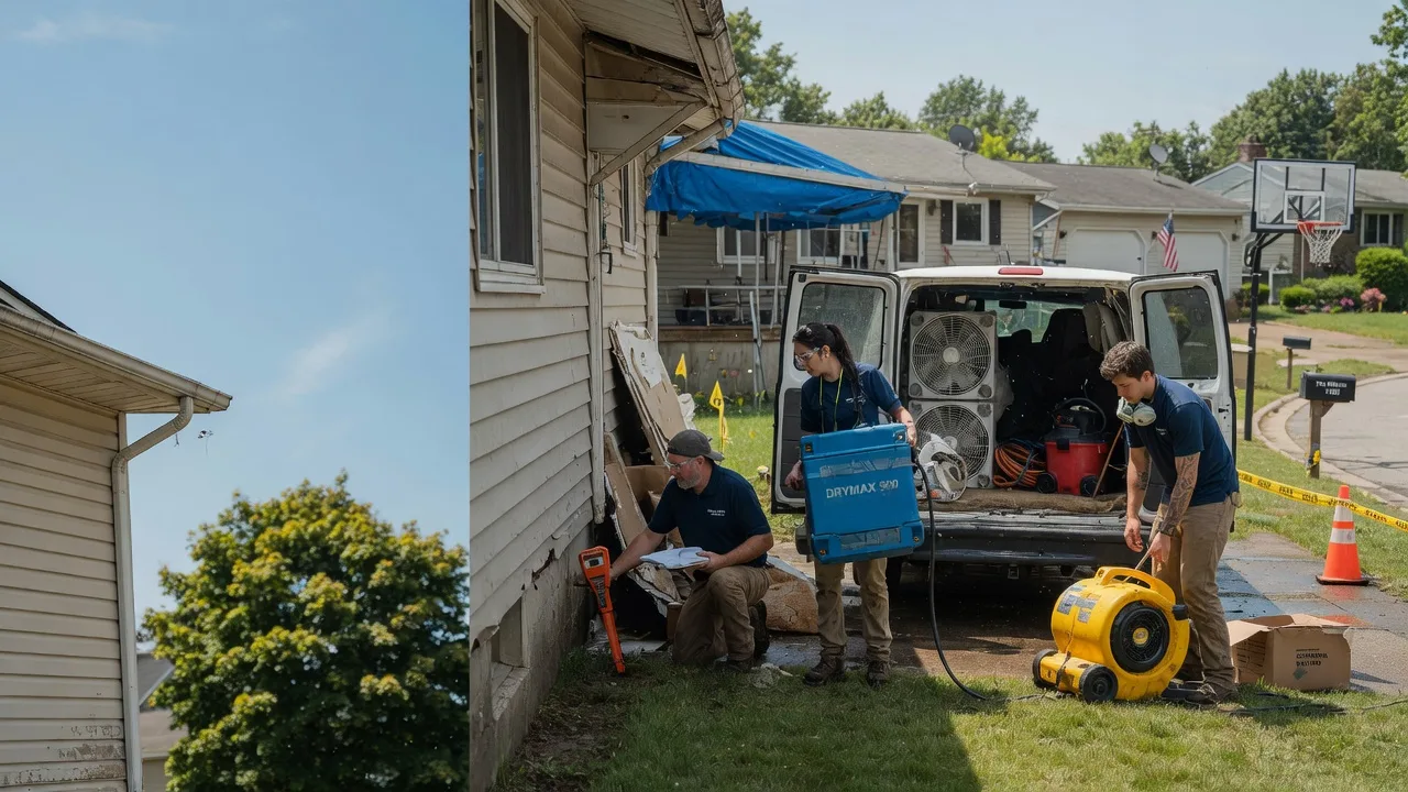 Ceiling Leak Cleanup in Rothbury, MI near me