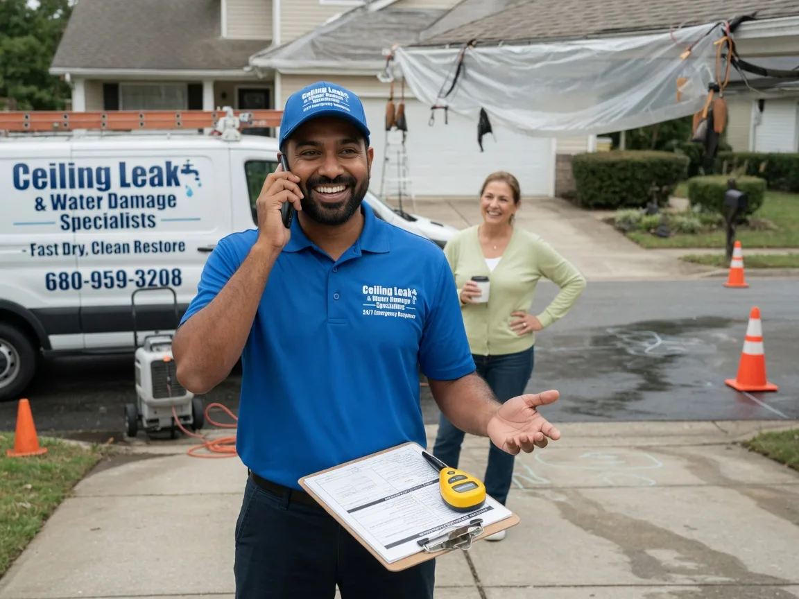 Ceiling Leak Cleanup Rothbury, MI FAQs