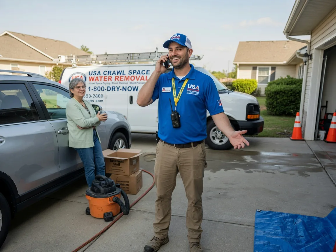 Crawl Space Water Removal Rothbury, MI FAQs